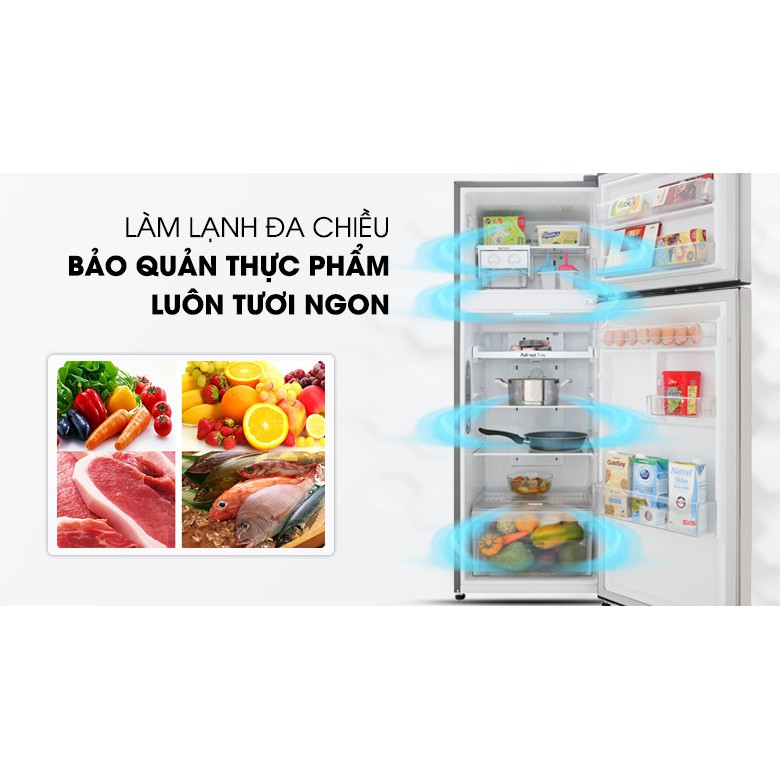 Tủ lạnh LG Inverter 209 lít GN-M208PS (Miễn phí giao tại HCM-ngoài tỉnh liên hệ shop)