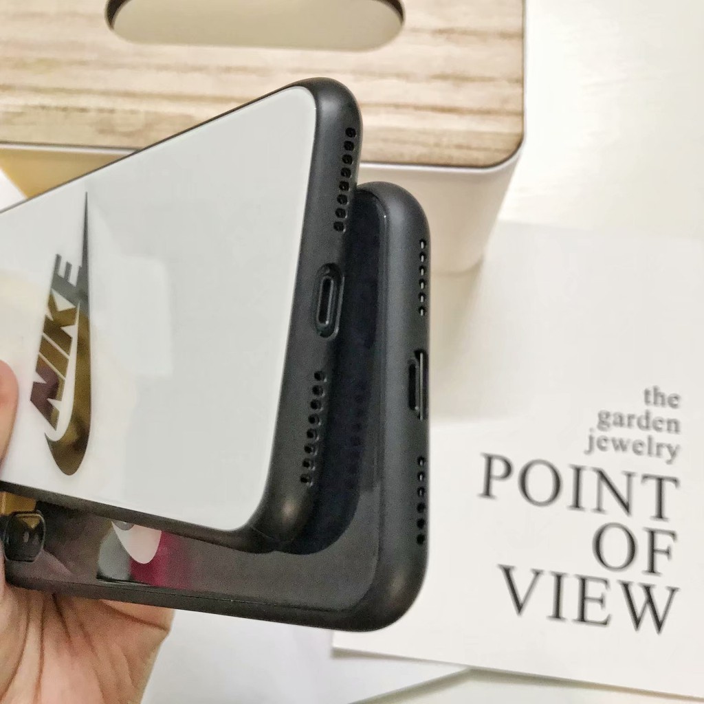 [ IPHONE ] Ốp Lưng Kính Cường Lực NIK - A102 | BigBuy360 - bigbuy360.vn