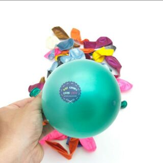 Set 20 bóng tròn đủ màu 25cm
