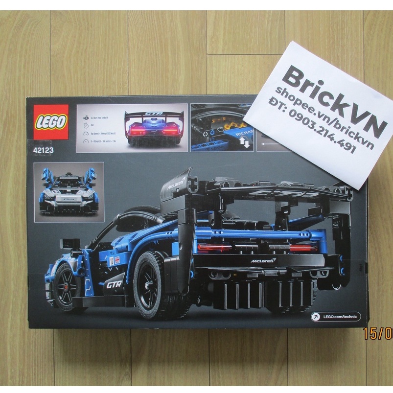LEGO Technic 42123 Siêu Xe Mclaren Senna GTR