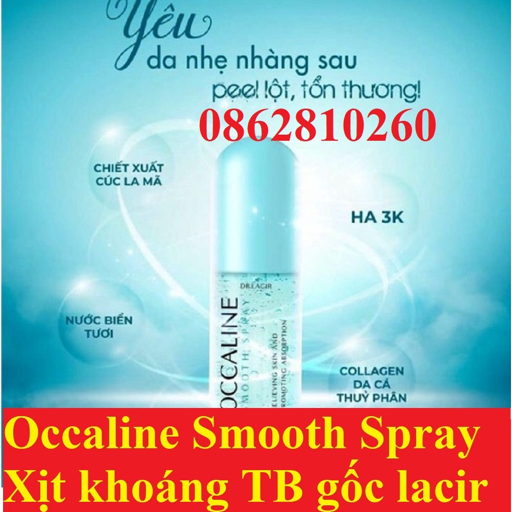 Xịt Dưỡng Tế Bào Gốc Occaline Smooth Spray Drlacir,Giúp chăm sóc da, làm sạch da đúng cách,cấp ẩm và nước cho da