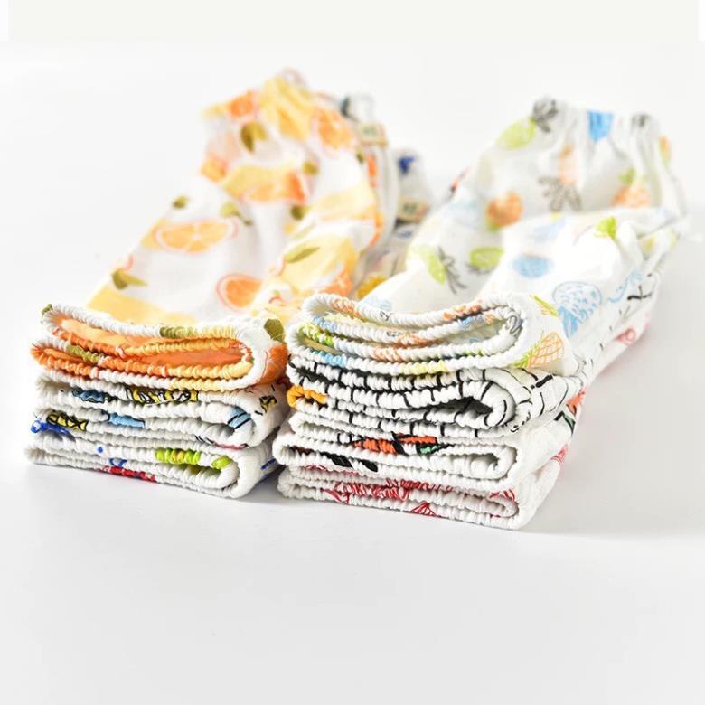 Quần dài chục cotton giấy cho bé