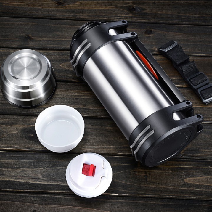 Bình Giữ Nhiệt 2 LÍT Tiện Lợi - Thông Minh - Hiện Đại - Giữ Nhiệt 24H