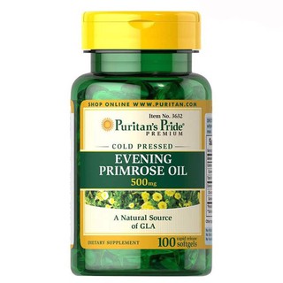 Tinh Dầu Hoa Anh Thảo Evening Primrose Oil 500mg 100 Viên của Puritan's Pride