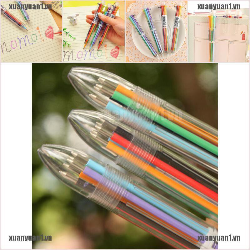 [XUANYUAN1] Bút Bi Nhiều Màu Sắc Sáng Tạo