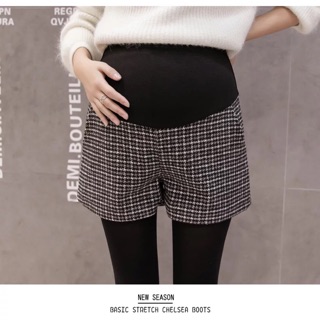 Quần bầu dạ kẻ