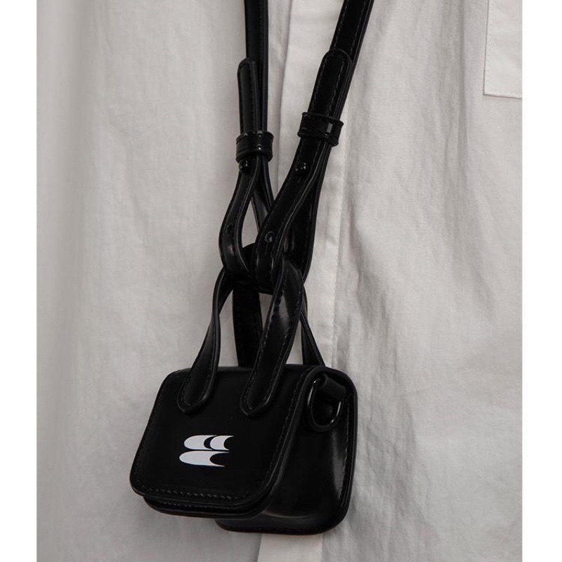 Túi Đeo Chéo Super Mini 2 Quai Phong Cách Retro