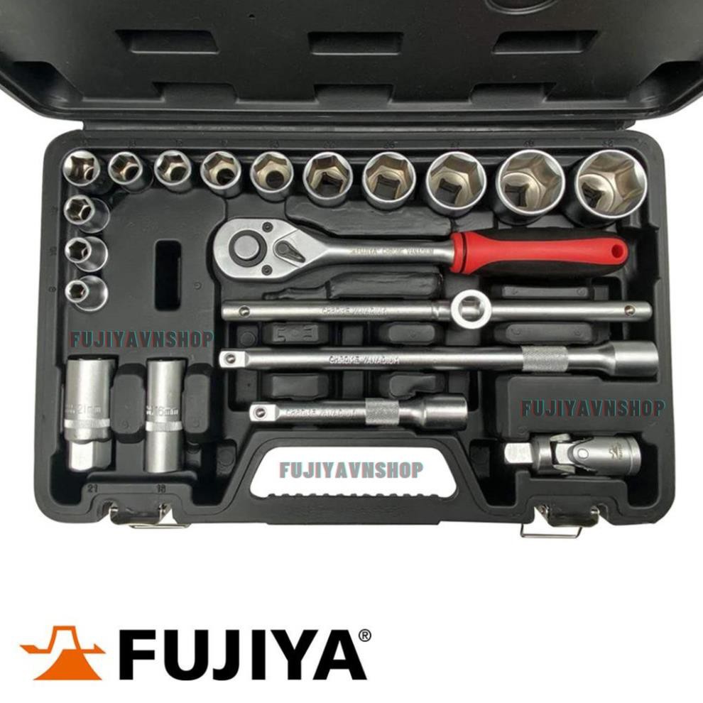 [FUJIYA CHÍNH HÃNG] Bộ dụng cụ sửa chữa ô tô Fujiya AST4-22A - 22 món