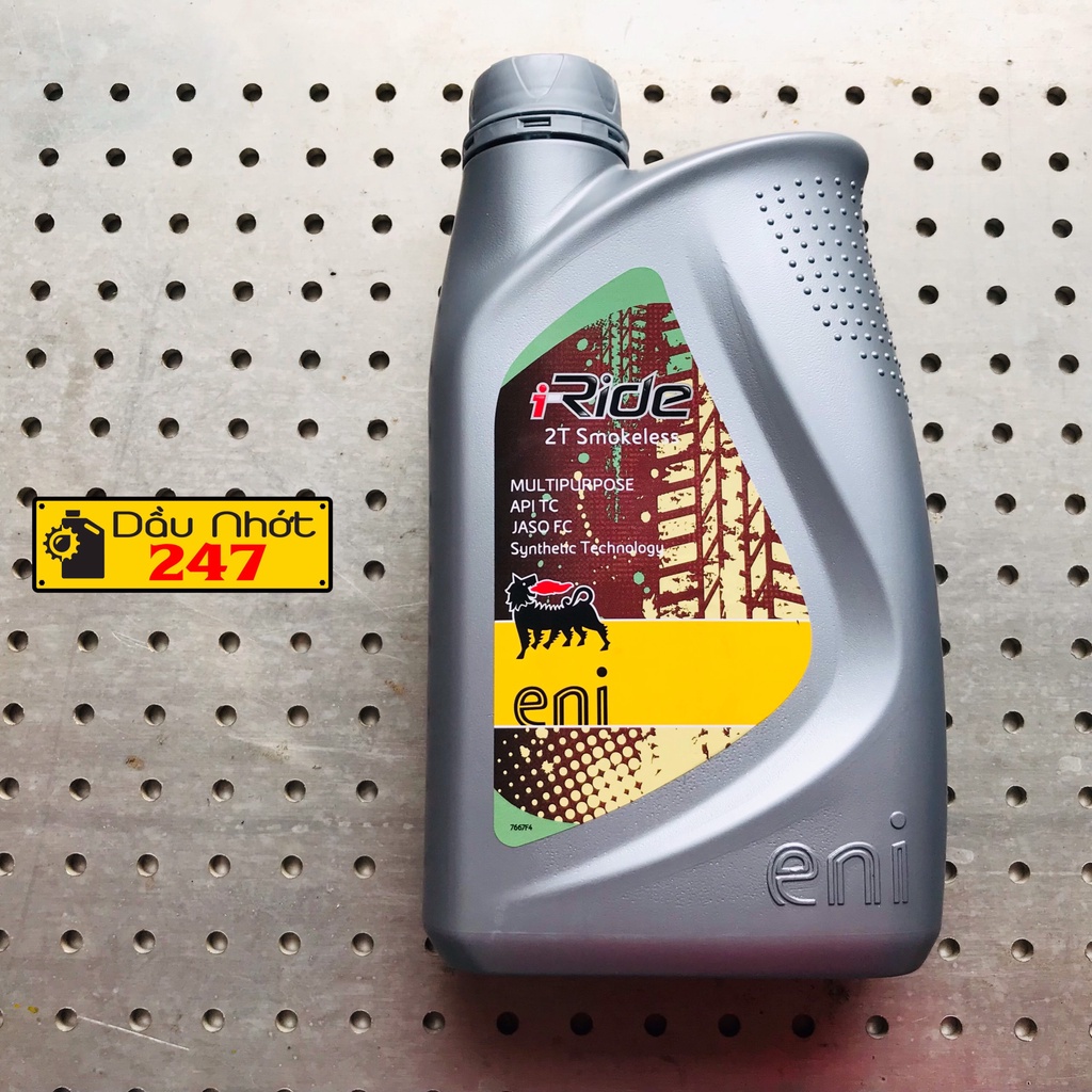 Dầu nhớt 2 thì Eni  2T SmokeLess 1L