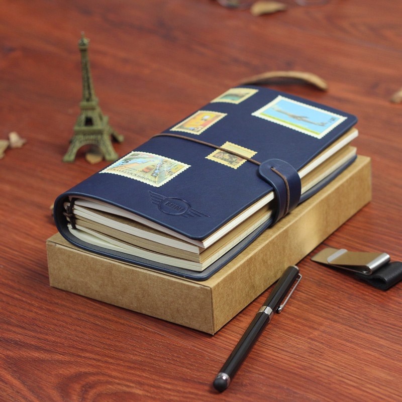 Sổ Tay Khổ A6 Thiết Kế Cổ Điển Sáng Tạo