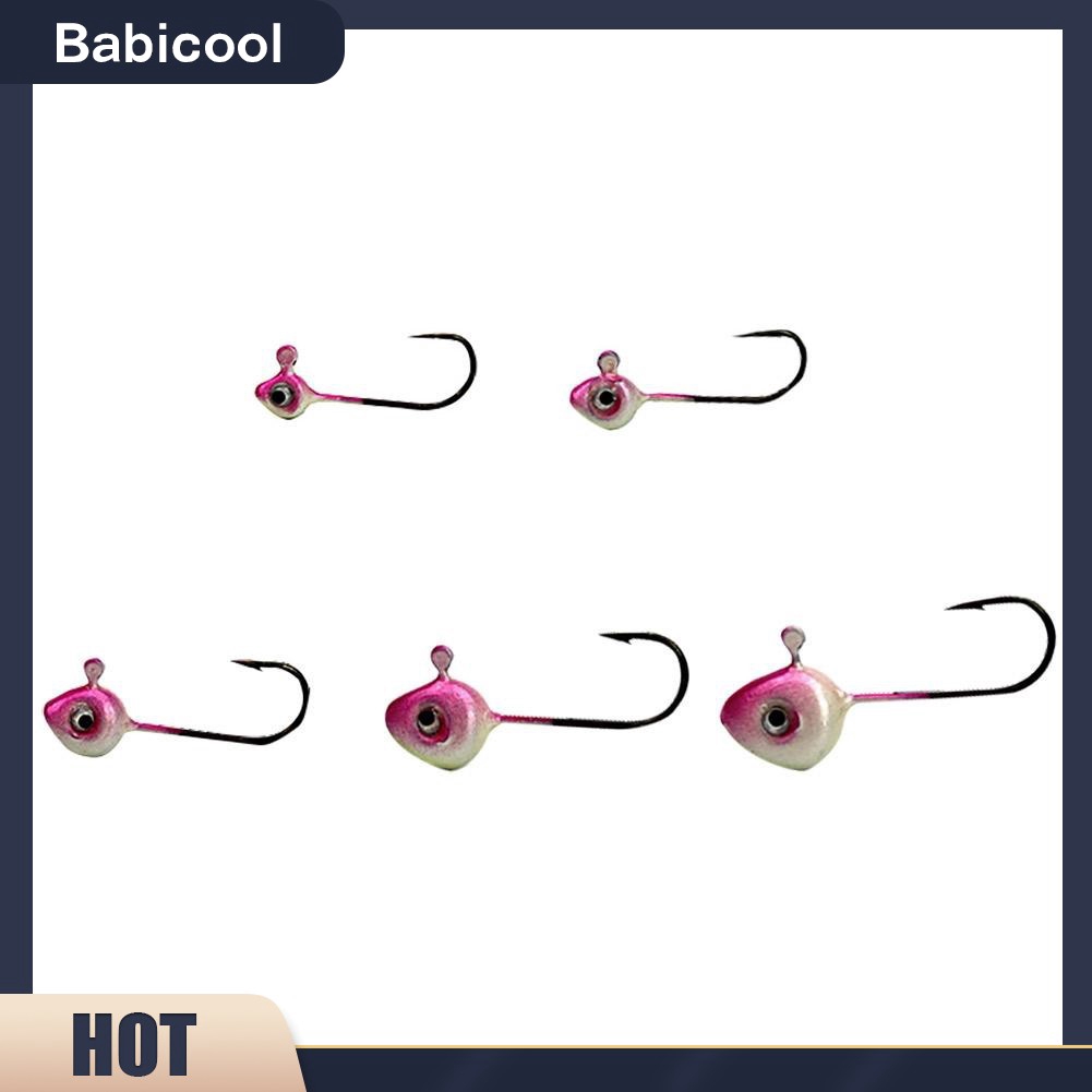 [COD]BA-♠♠5 cái 3D Mắt Mini Câu cá thu hút chì Móc mồi Crankbait Wobbler Cá chép