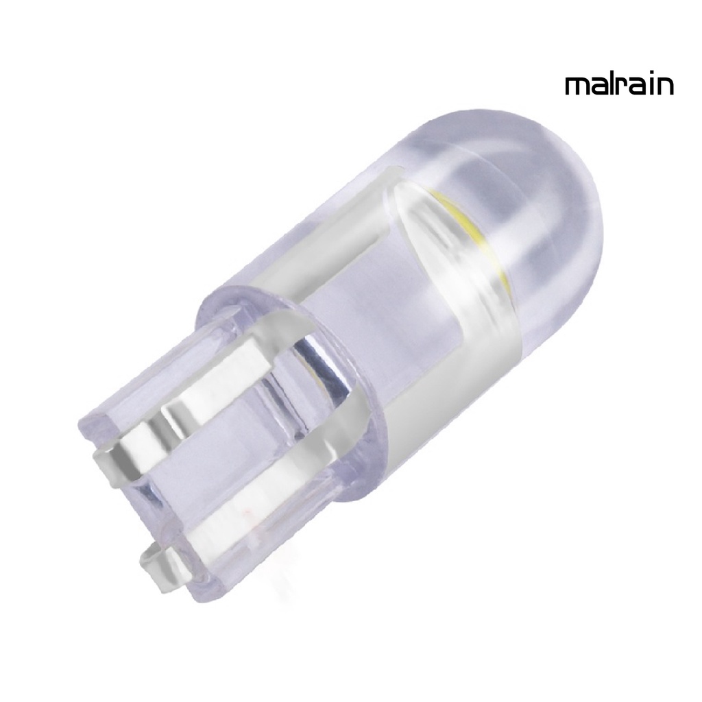 Set 2 Bóng Đèn LED COB T10 Trong Suốt Cho Xe Hơi