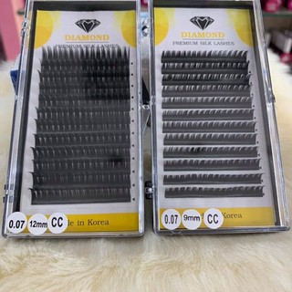 Mi Khay DiaMond - Mi Hoa Hồng Đen - Nối Mi Cho Đôi Mắt Quyến Rũ - Lẻ 1 Khay