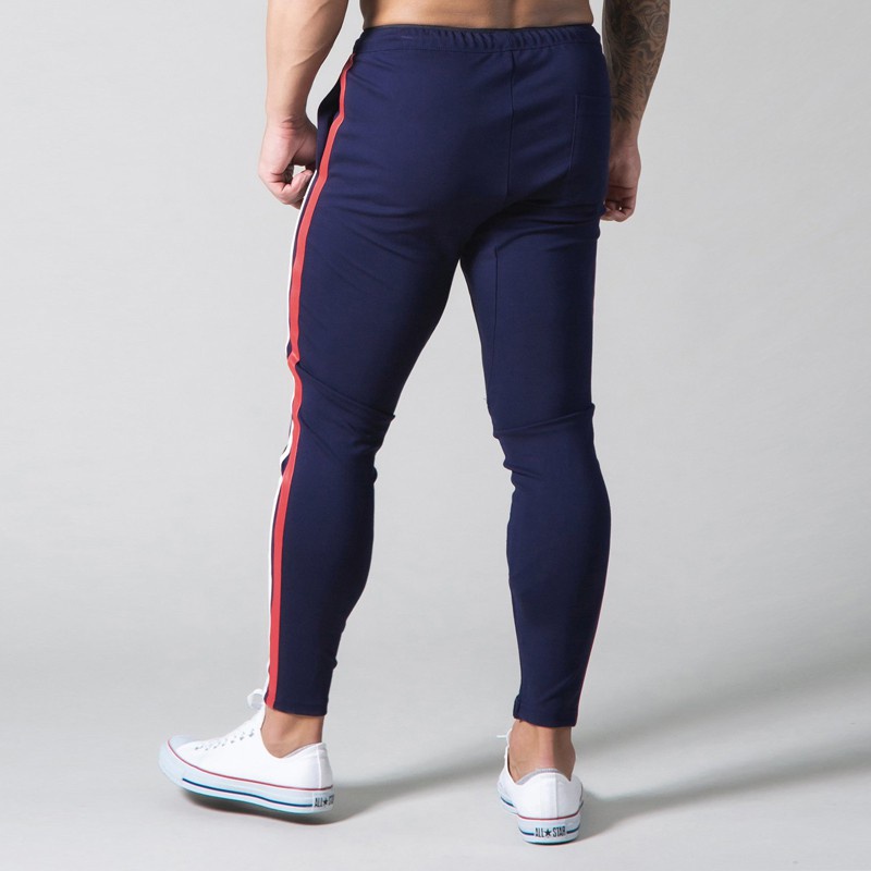 Quần Cotton Thể Thao Kẻ Sọc Thoải Mái Năng Động Cho Nam