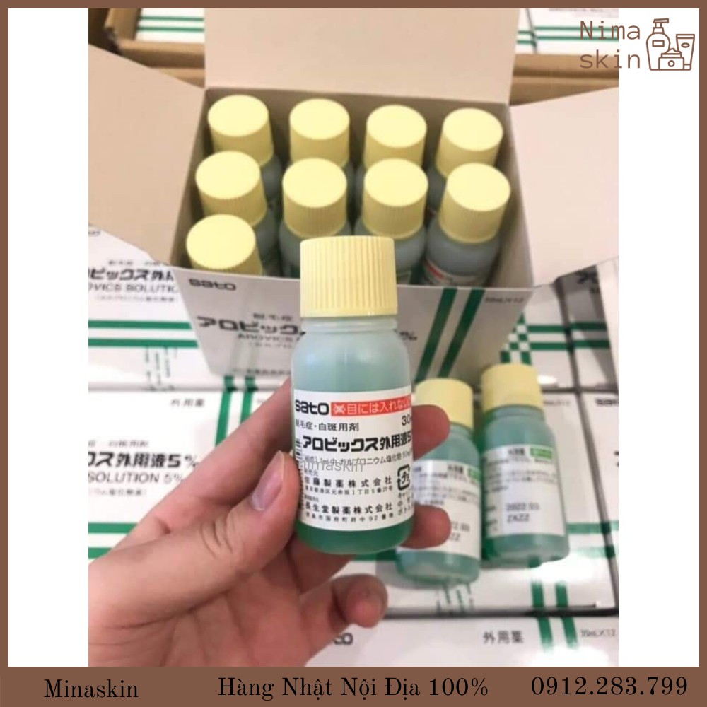 (Hàng nội địa Nhật) Tinh chất trị rụng tóc và  kích thích mọc tóc Sato 30ml