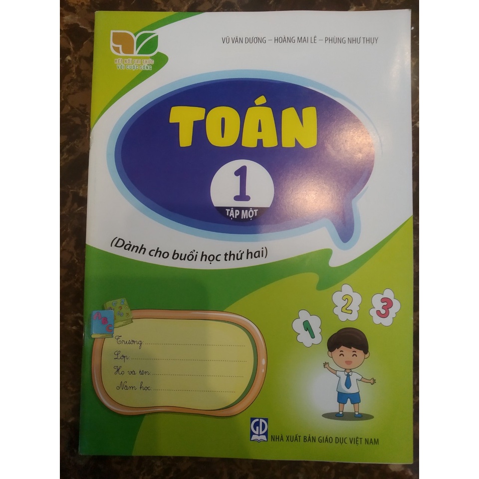 Sách - Toán 1 – Tập 1 (Dành cho buổi học thứ hai)