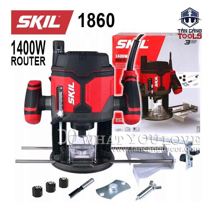 MÁY PHAY 2 TAY CẦM SKIL 1860