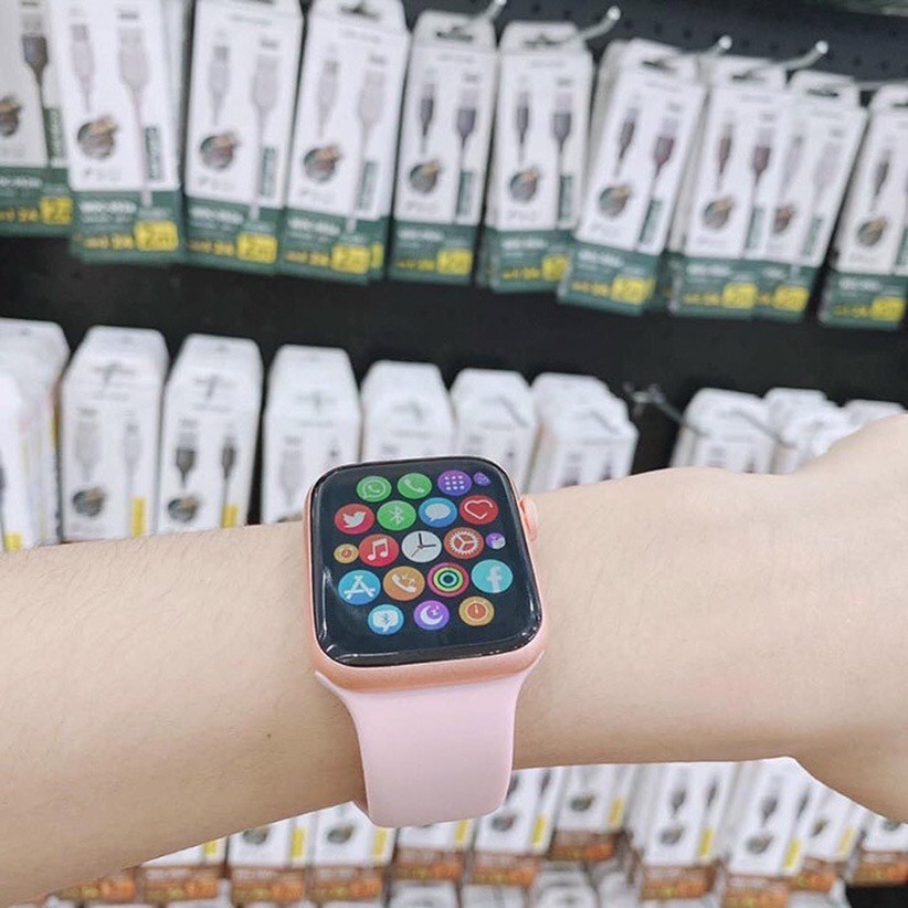 Đồng Hồ Thông Minh SmartWatch T500 - Theo Dõi Sức Khỏe - Nghe Gọi - Chống Nước IP67 - Thay Dây Chung Với AppleWatch 44mm