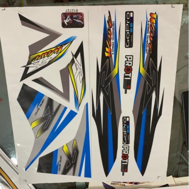 Tem Chế Wave R Loại 2 Mặt Cán 3 Lớp Chống Phai 09173