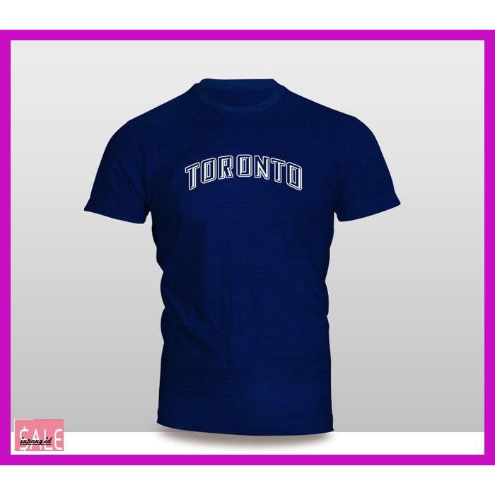 Áo Thun Bóng Chày In Logo Toronto Blue Jays Số 9 Màu Trắng / Xanh Dương Asliii