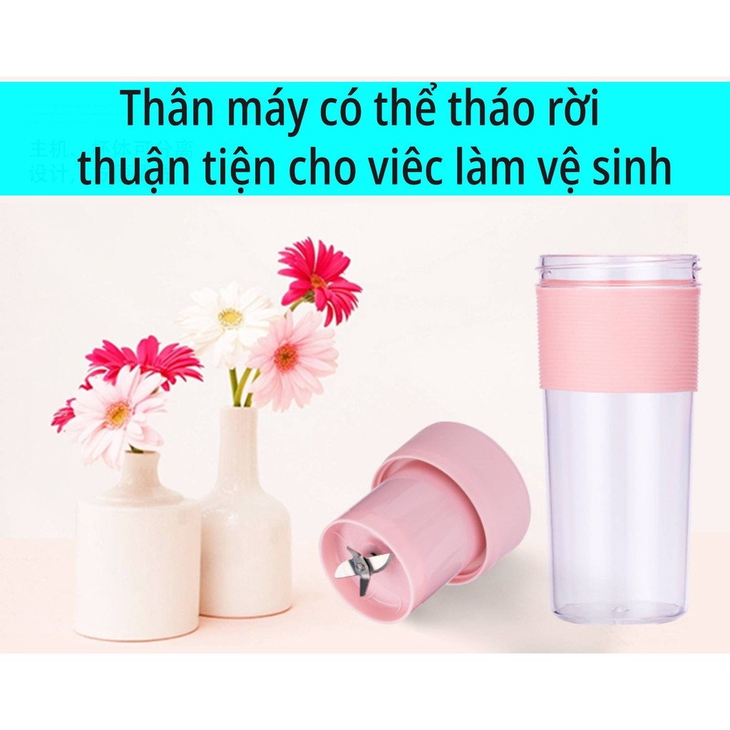 máy xay sinh tố cầm tay ( công xuất lớn, chạy êm) rất tiện lợi khi đi du lịch hay ở văn phòng.