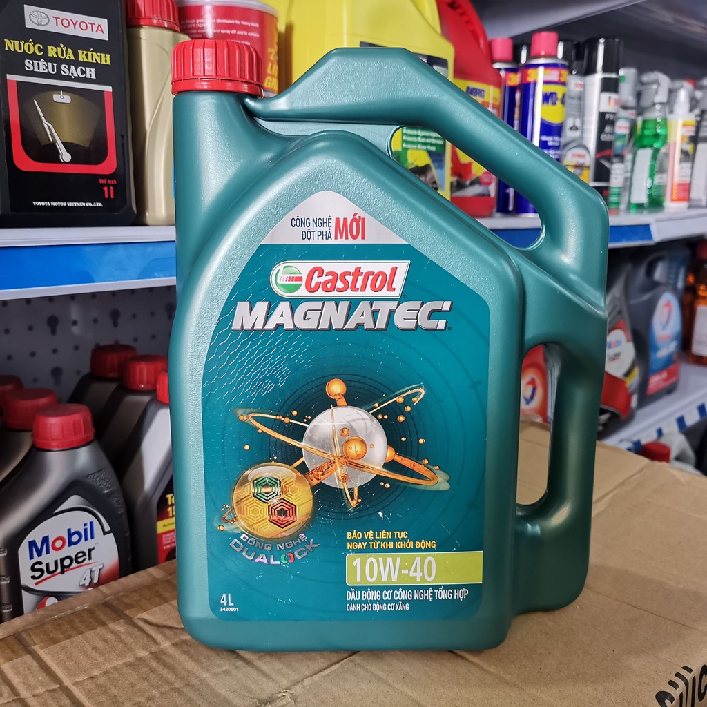 Nhớt Bán Tổng Hợp Castrol MAGNATEC 10W-40