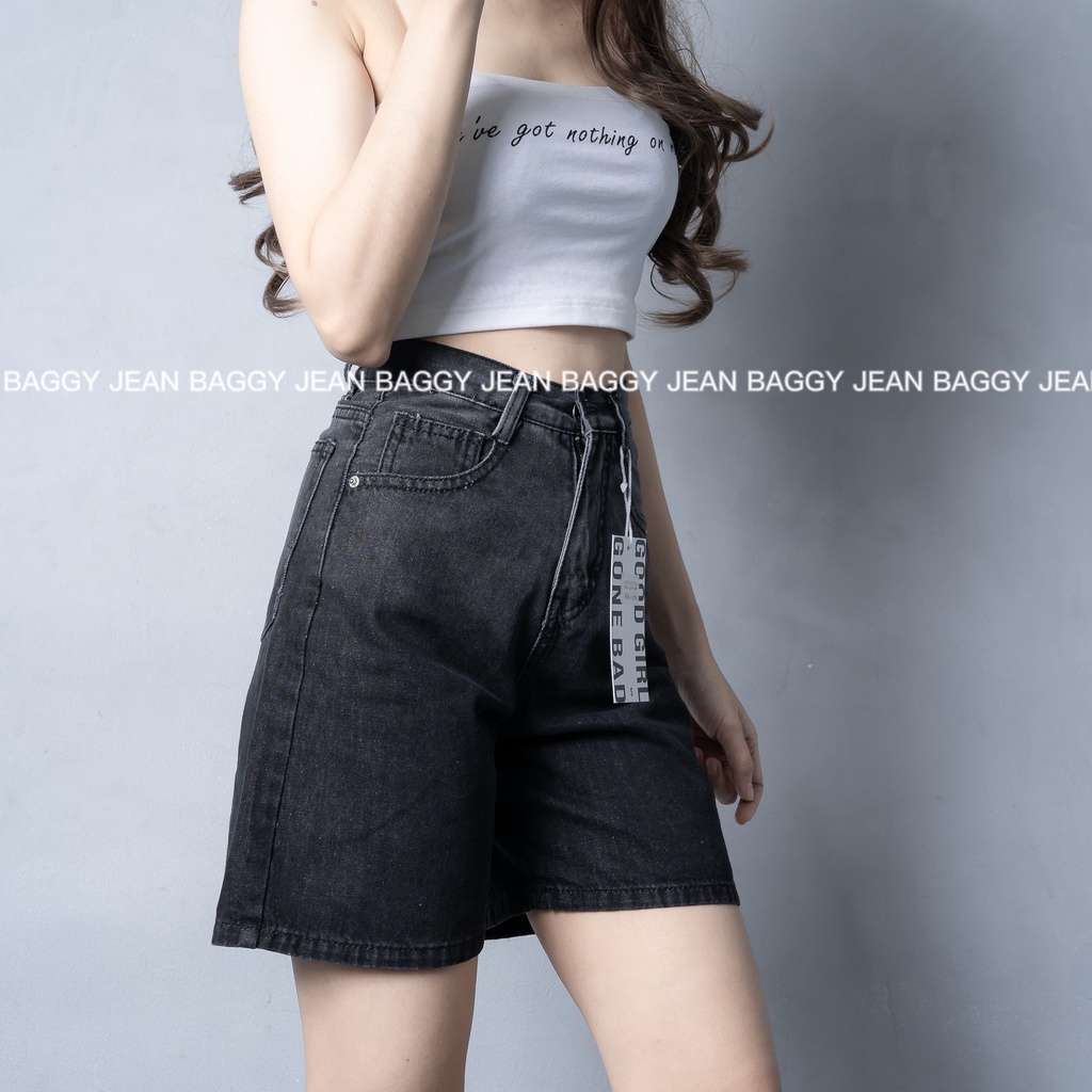 Quần Jean Nữ Ngố Lửng Lưng Cao Loang Màu Kiểu Hàn Quốc Phom Nhỏ | BigBuy360 - bigbuy360.vn