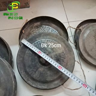 cồng chiêng bằng đồng size nhỏ 25cm