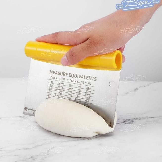 Dough Scrapper 2 Trong 1 Silicone Stainless Steel This Year Sale | BigBuy360 - bigbuy360.vn