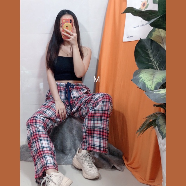 Quần flannel pants