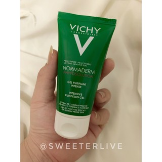 Gel rửa mặt Vichy Normaderm 50ml giảm dầu, ngăn ngừa mụn.