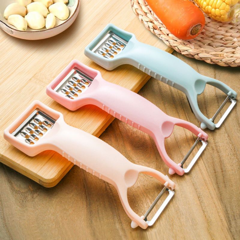 Dụng cụ nạo bào sợi - Dao bào gọt vỏ trái cây củ quả loại hai đầu đa chức năng tiện dụng cho nhà bếp | AIA Shop