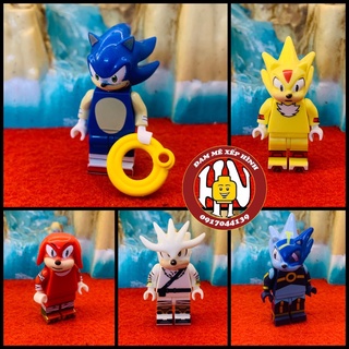 Đồ Chơi Xếp Hình - Lắp Ráp Film Hoạt Hình - Sonic Tia Chớp - Hàng Cao Cấp - Anime !