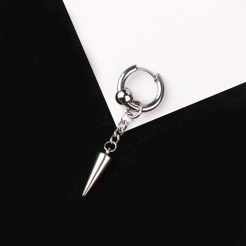 Khuyên Tai Tua Rua Hình Học Phong Cách Hiphop