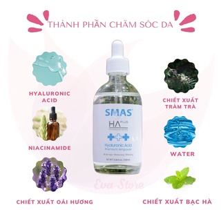 [Nhập Khẩu] Serum cấp ẩm sâu HA Plus SMAS 100ML