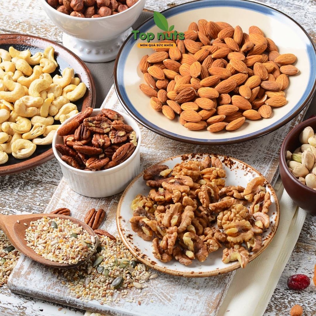 Hạt Dinh Dưỡng Mix Nuts 5 Loại Hạt, Dinh Dưỡng Dành Cho Mẹ Bầu