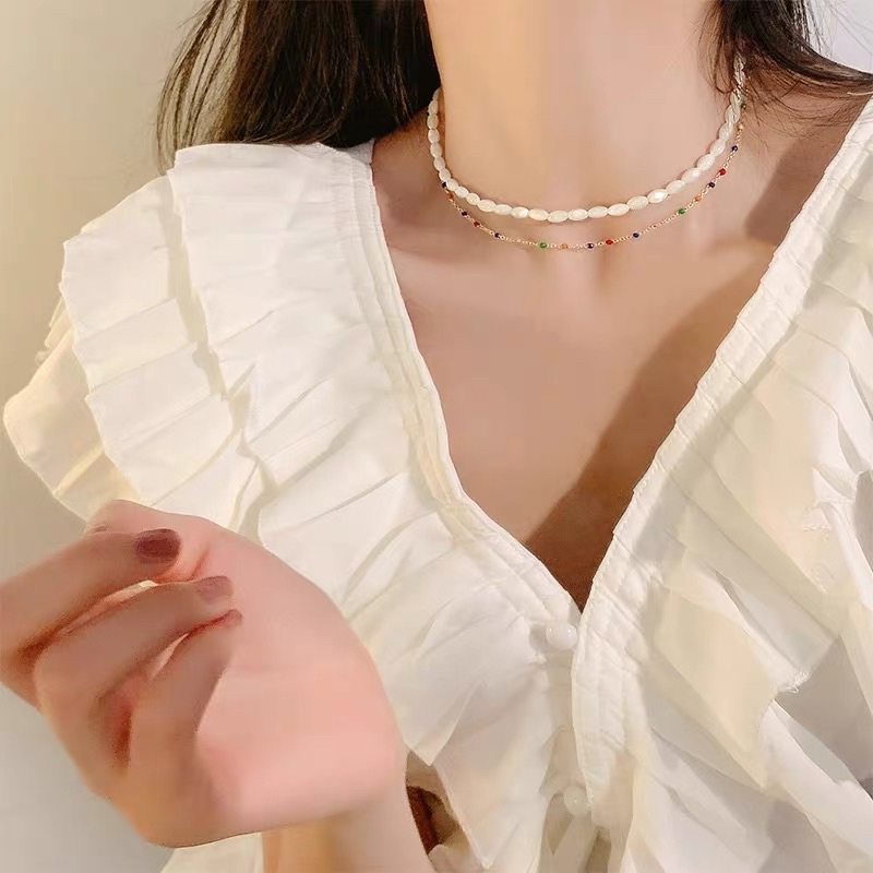Dây chuyền xi mạ hạt cườm màu