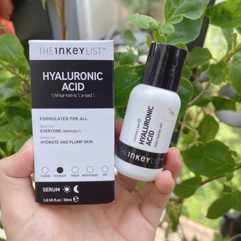 [CHÍNH HÃNG] Tinh chất cấp ẩm phục hồi da The INKEY List Hyaluronic Acid Serum 30ml