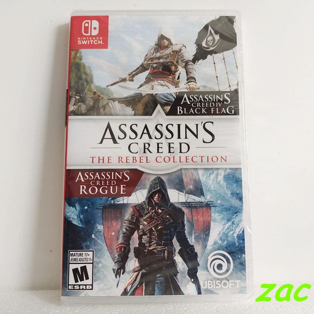 Chuyển đổi NS game Assassin's Creed Rebellion Collection 4 Black Flag + Mutiny Chinese Version