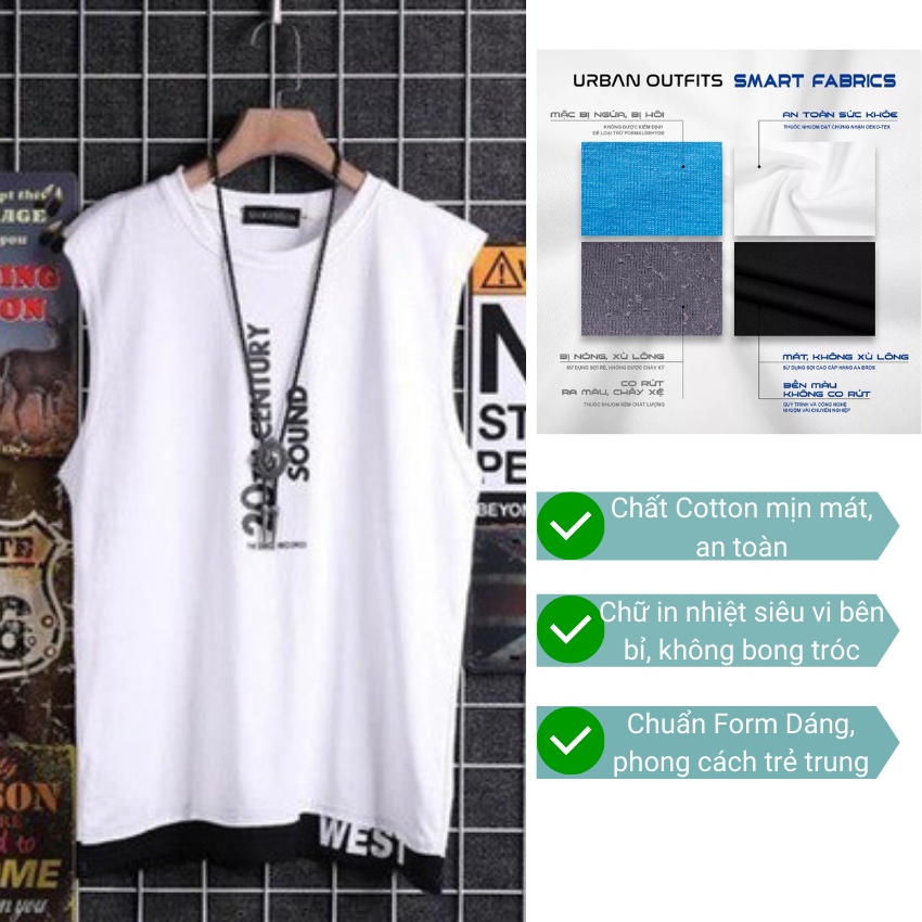 Áo ba lỗ nam nữ form rộng CUNA áo thun 3 lỗ lót nam rộng body trắng đen cotton thun lạnh in chữ tập gym thể thao bóng rổ