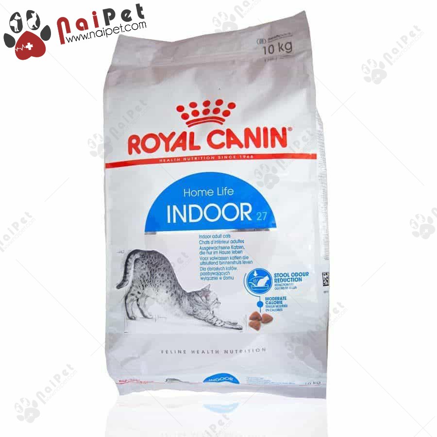 Thức Ăn Hạt Cho Mèo Trưởng Thành Sống Trong Nhà Home Life Indoor 27 Royal Canin 1kg