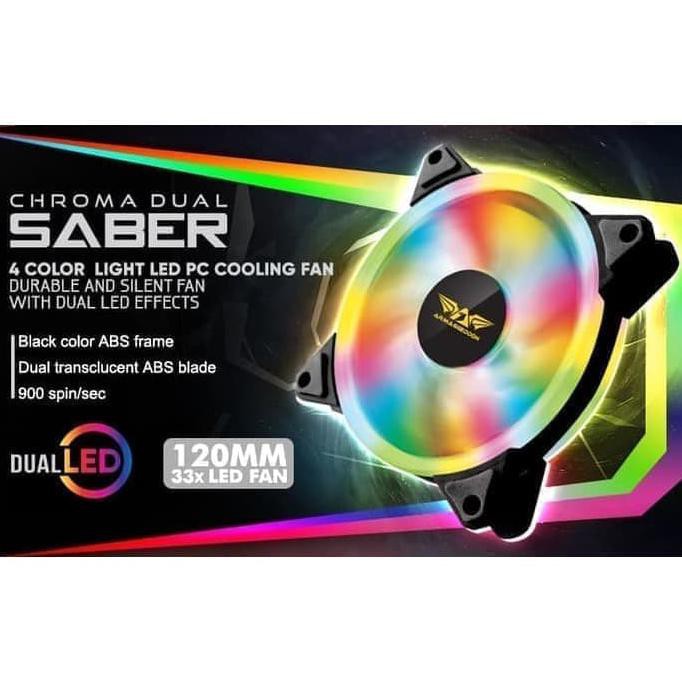 Vỏ Quạt Chroma Saber 12cm Nhiều Màu Sắc 1512