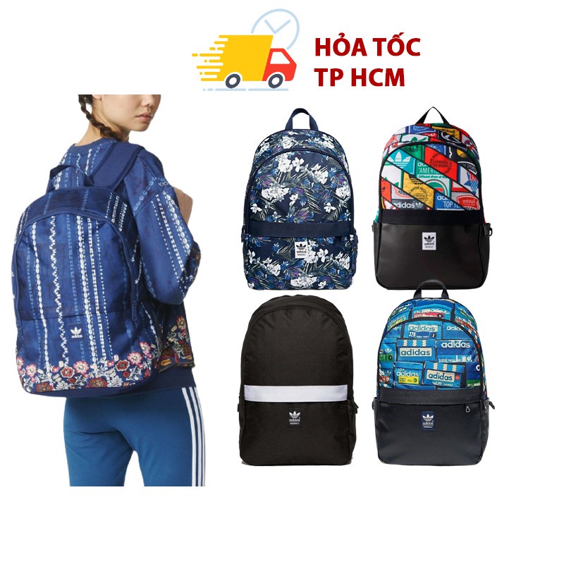 Balo 𝗔𝗗𝗜𝗗𝗔𝗦 Nam Nữ - Chống Nước Có Ngăn Đựng Laptop 15.6 inch - Đi Học Đi Chơi