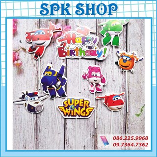 [FREESHIP❤️] Đội bay siêu đẳng - Set Cắm Giấy - Nhân Vật Hoạt Hình