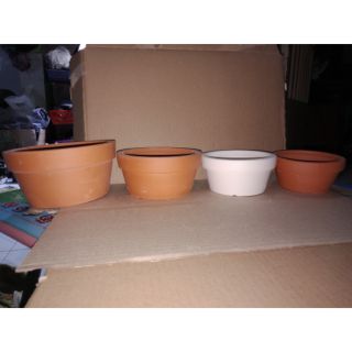 Chậu đất nung các size từ lớn đến bé