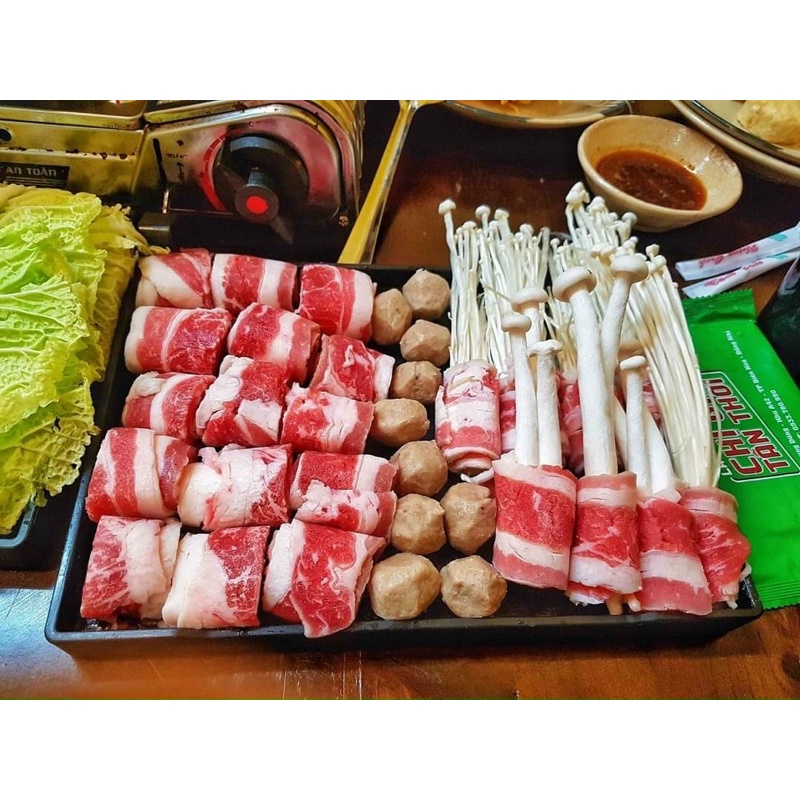 Ba chỉ b.ò cuộn (khay 500g) chỉ giao hoả tốc hcm