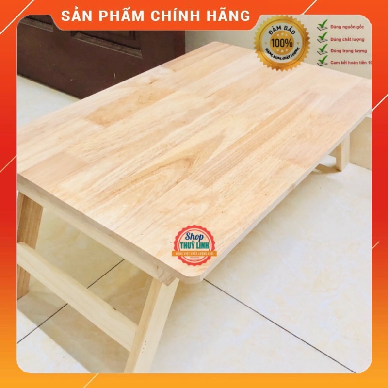 ⚡Bàn gấp gỗ thịt cao cấp , phủ bóng , chống nước ( kt 40x60x25)