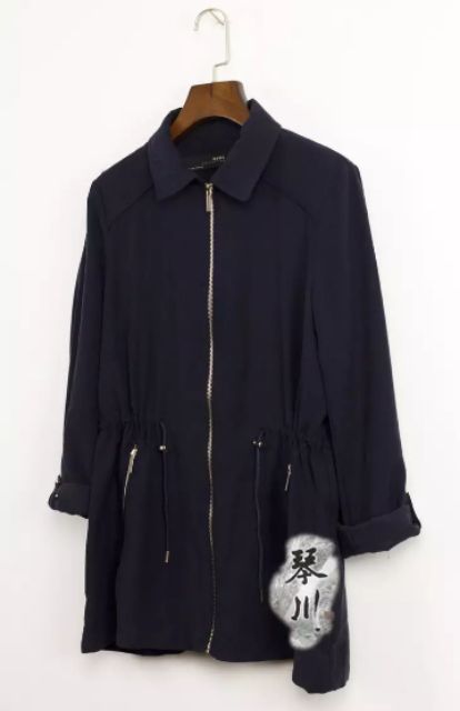 Áo khoác kaki dáng dài rút eo Zar* xuất dư (có sẵn) | BigBuy360 - bigbuy360.vn