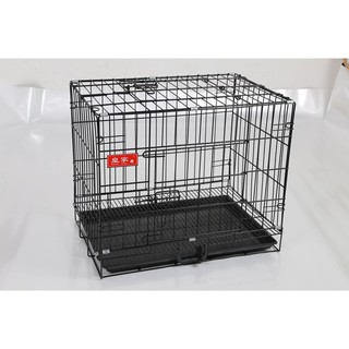 [FREESHIP] Phụ kiện chó mèo Chuồng (lồng) sơn tĩnh điện cho chó mèo có thể gập gọn sz Nhỏ <5kg