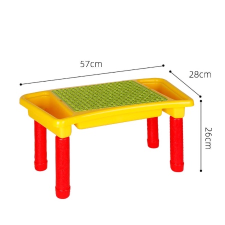 Bàn lego kèm cát động lực học cho bé